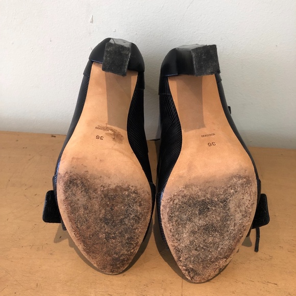 Alexander Wang Noemi Combat Bootie Open-Toed Black - Picture 5 of 8